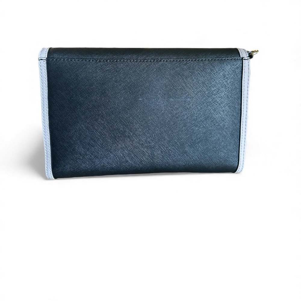 Kate Spade Bow Crossbody Navy Blue Saffiano Leather NWOT Dust Bag - Picture 9 of 13